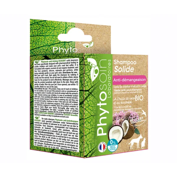 Champú sólido anti-picazón ECOCERT