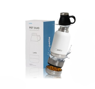 PETIE PETDUO Bebedero portátil para perros