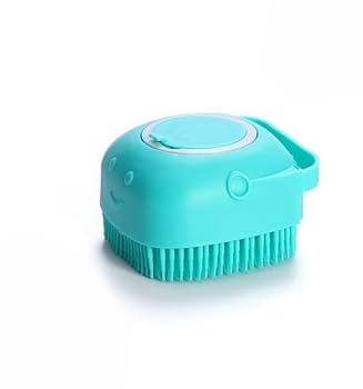 Esponja con dispensador de jabón para bañar perros y gatos