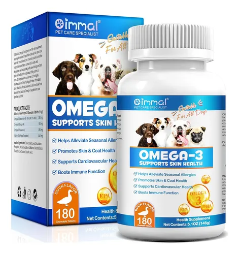 Premium Omega-3 Fish Oil para perros